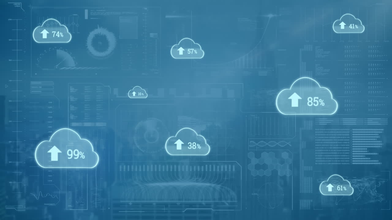 디지털 클라우드에 업로드하는 것