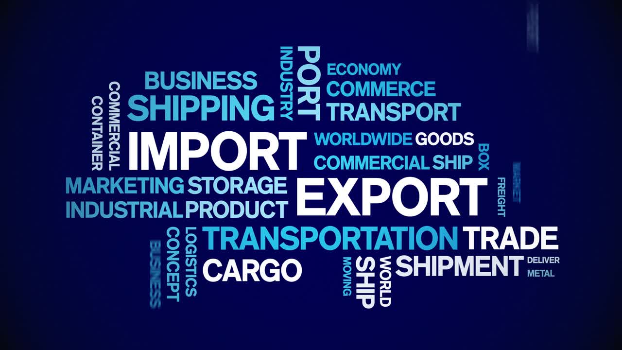 import export Animated Tag Word Cloud,Text Design Animation seamless loop.