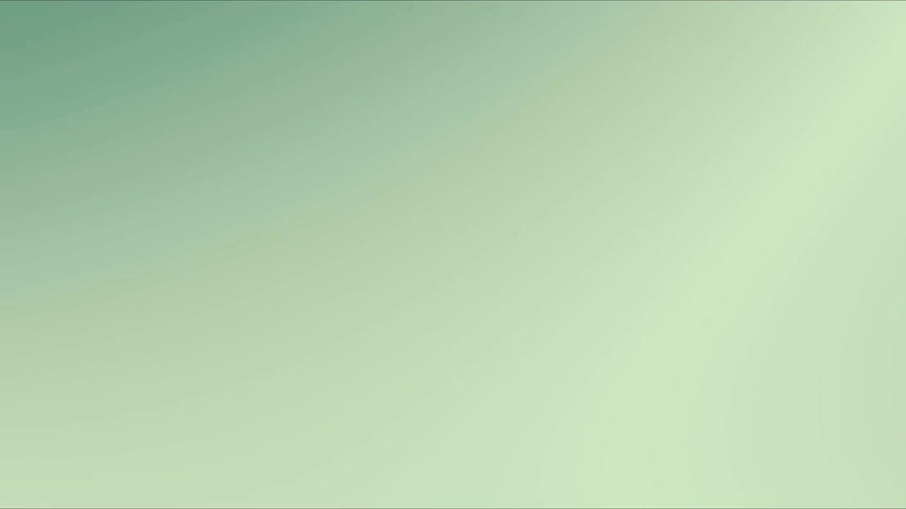 Abstract Soft Green Gradient Background Motion