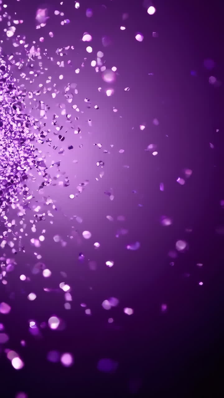 Purple Abstract Backgrounds with Sparkle and Bokeh Effects