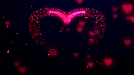 valentine's love animation