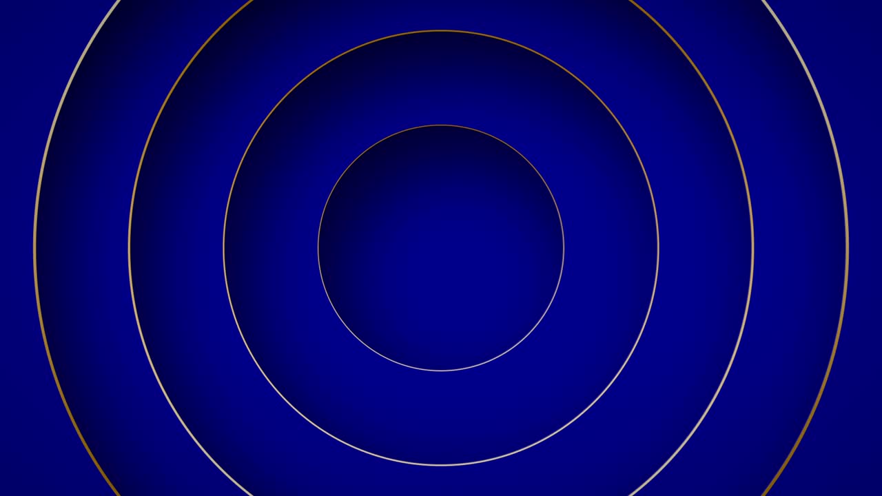 블루 골든 럭셔리 보더 애니메이션 4k 해상도 배경 3d 서클 미니멀 배경