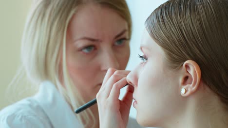 aplicación de maquillaje