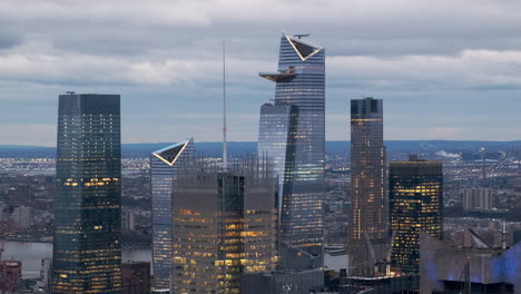 midtown skyline hudson yards observatiedek