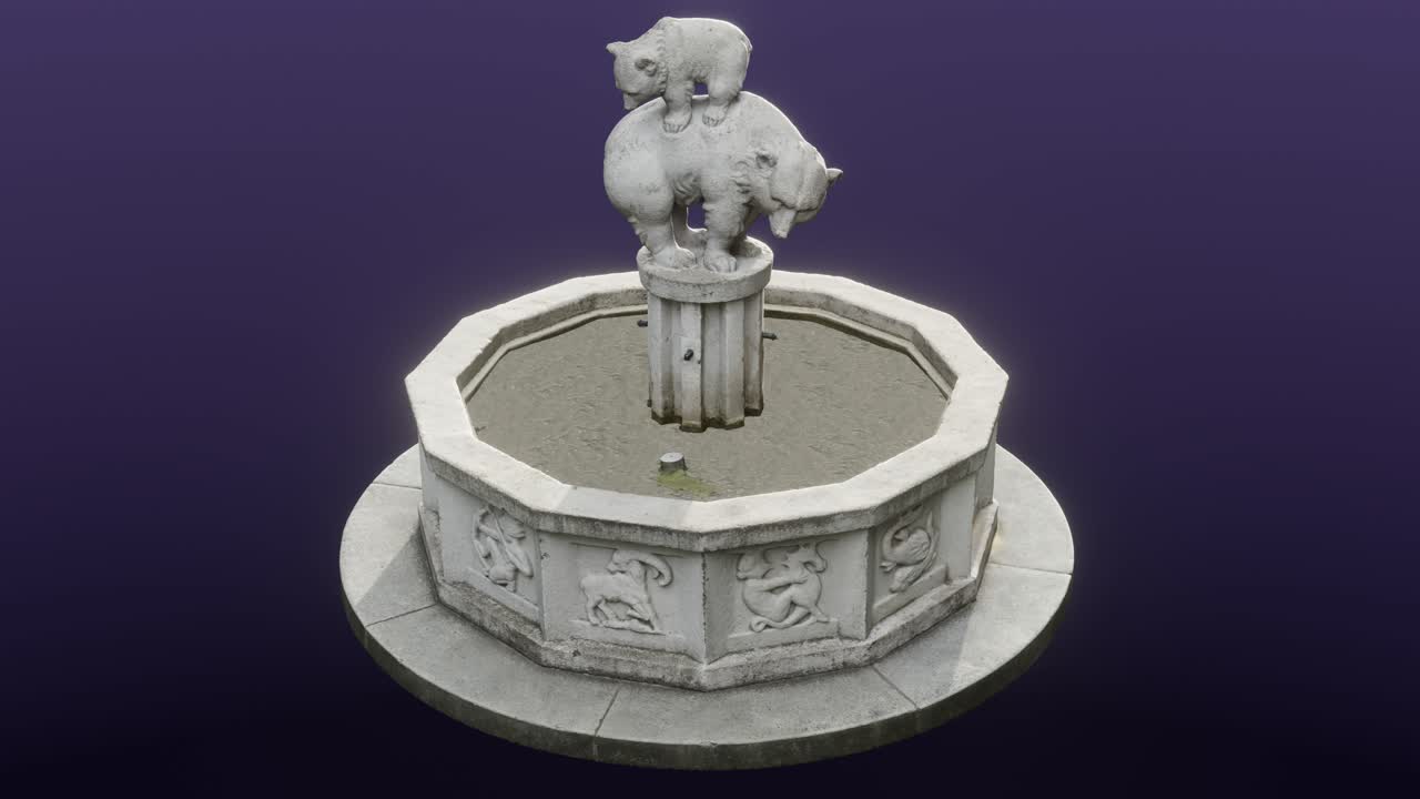 维也纳的熊喷泉 玛格丽特