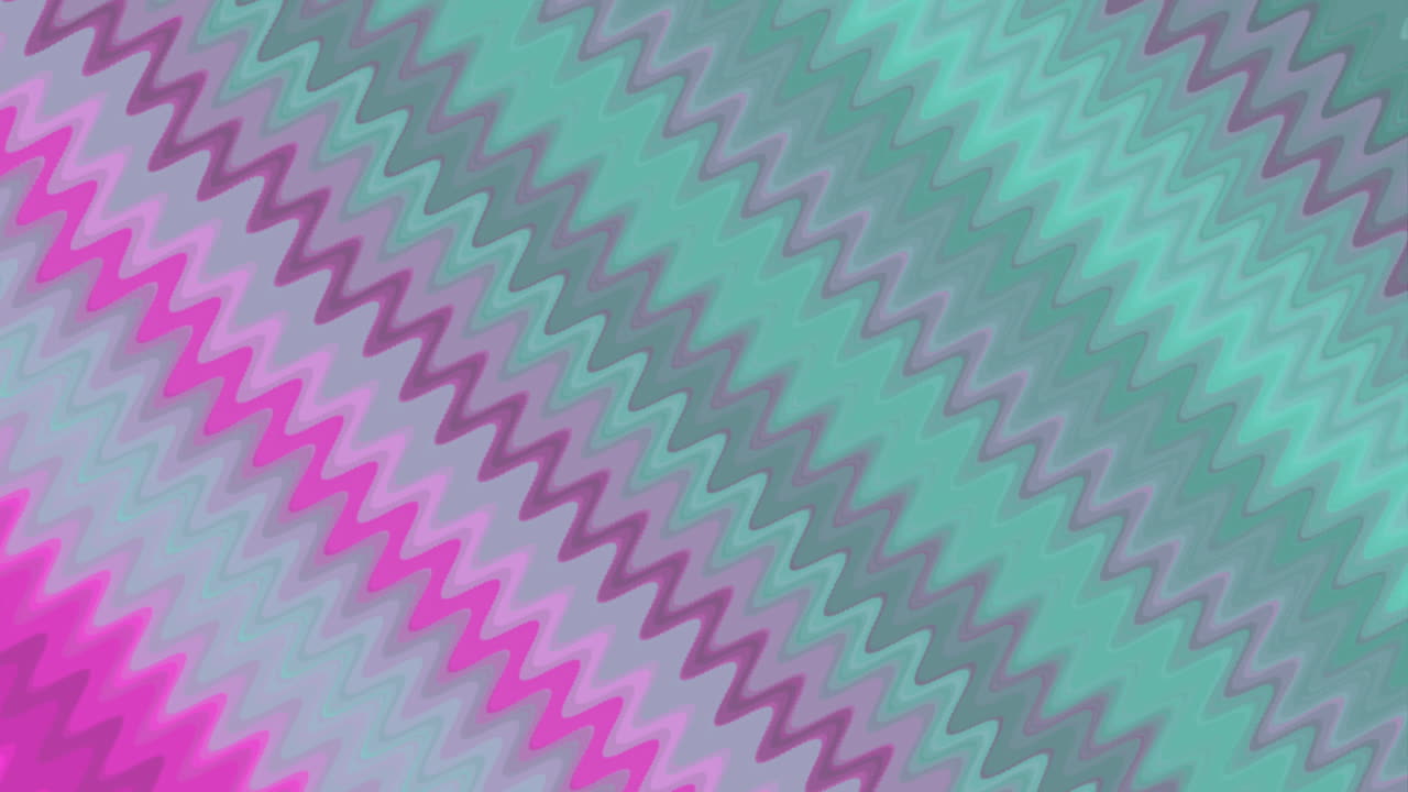 Rainbow abstract zigzag pattern