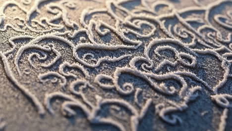 close-up of intricate embroidered texture