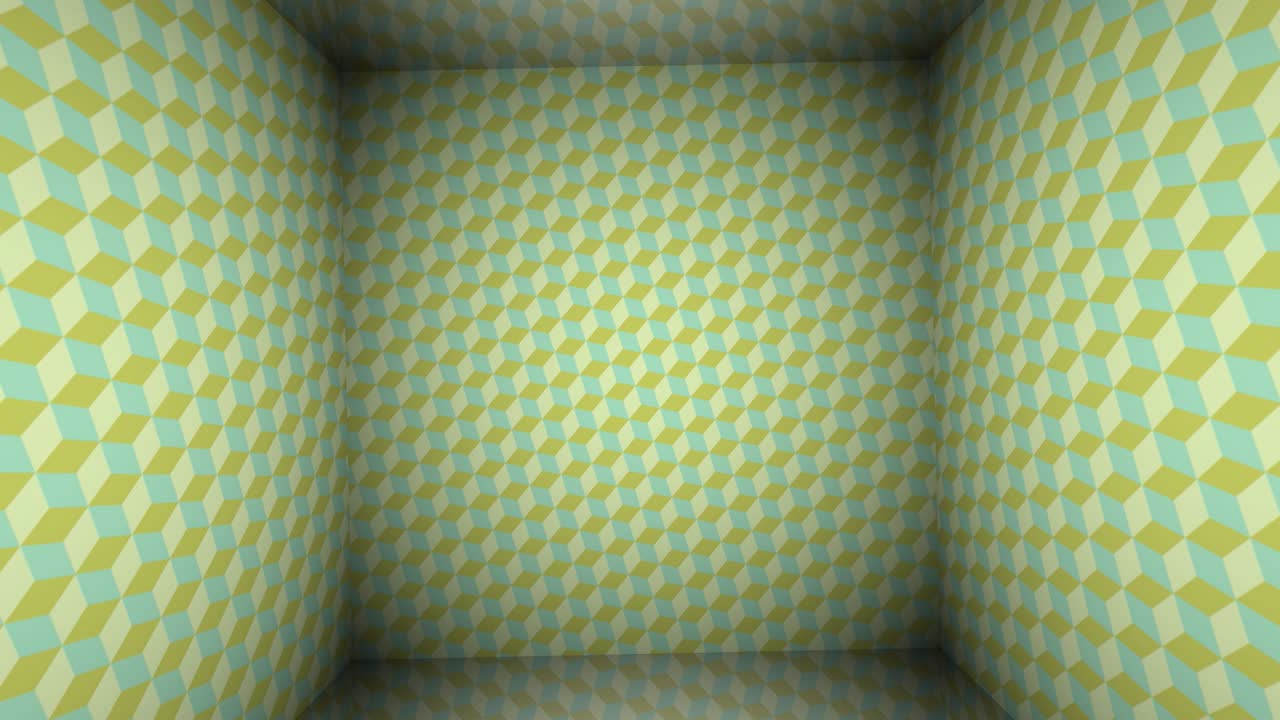 el telón de fondo del estudio 3d en 4k.