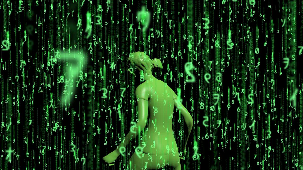 Digital Abstract Background 4K