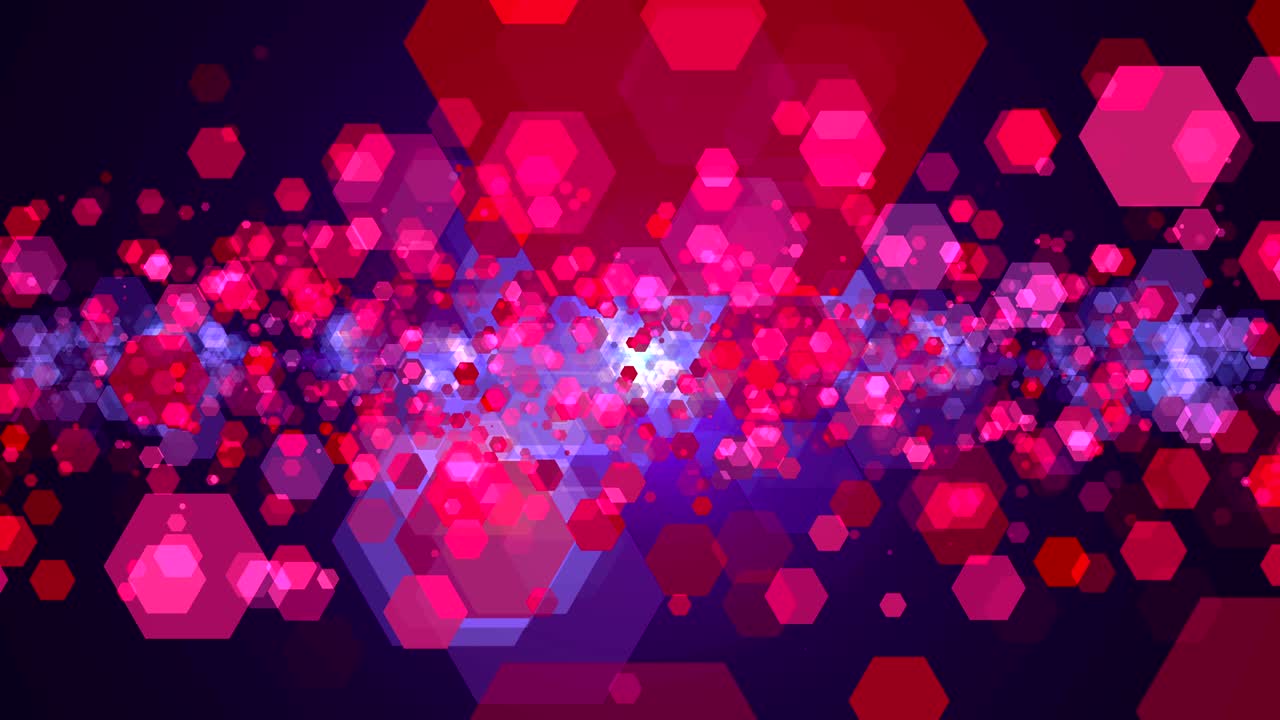 fondo abstracto hexagonal. ilustración digital