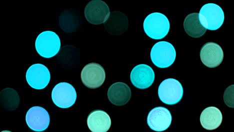 iluminación de bokeh