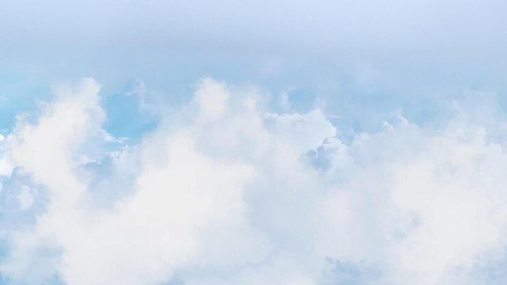 clouds in the blue sky, can be used to overlay or background videos