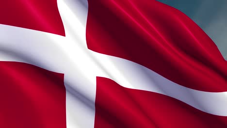 denmark - flag - 4k - loop