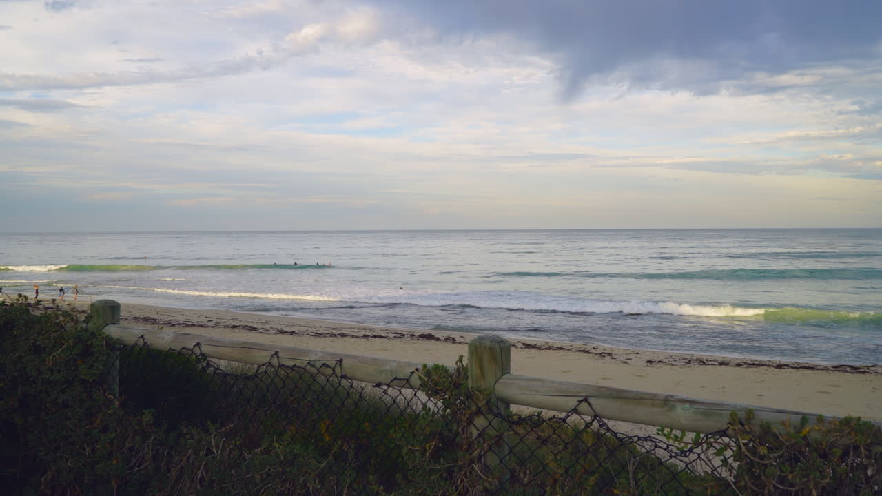 perth australia occidental salida del sol ocean surfers playa timelapse por taylor brant película