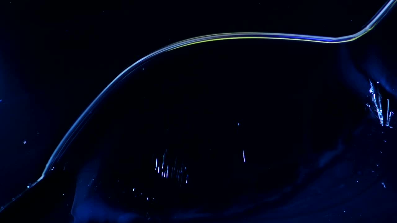 가는 파란색 선에서 얇고 섬세한 피부와 아름다움이 가득한 복잡하고 비현실적인 해파리가 나타납니다. 자세한 내용은 따옴표를 사용하여 "abstractvideoclip"을 검색하십시오.