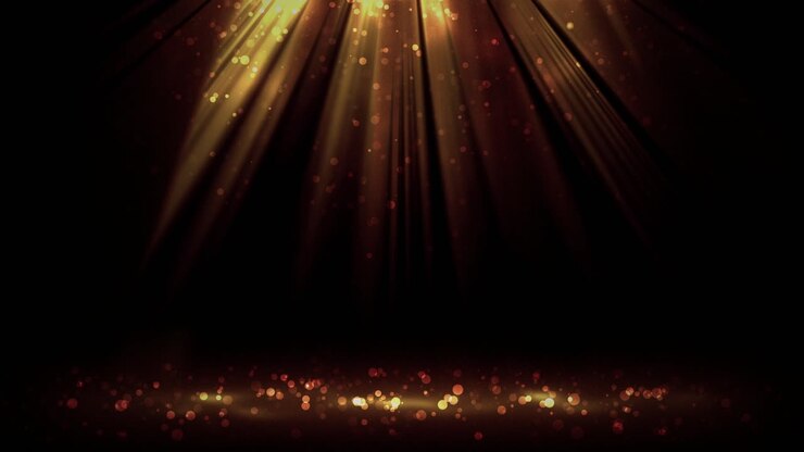 Gold Spotlight Background