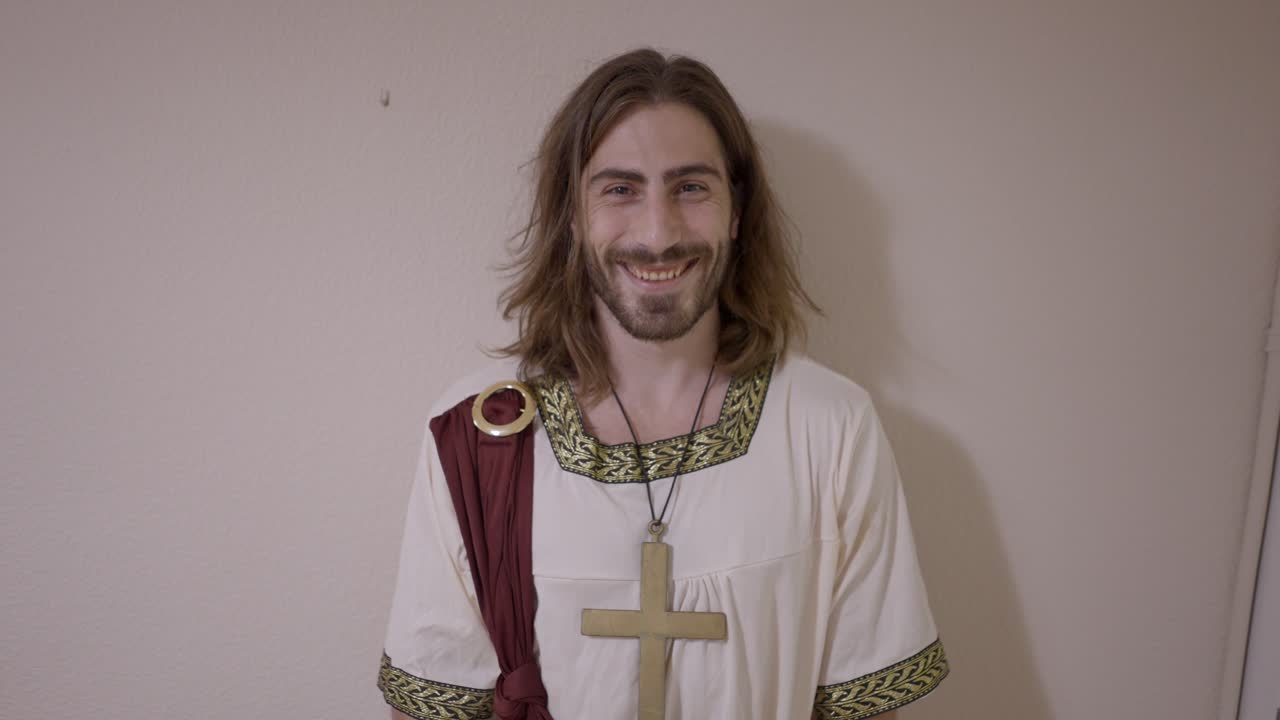 Man in Jesus Costume