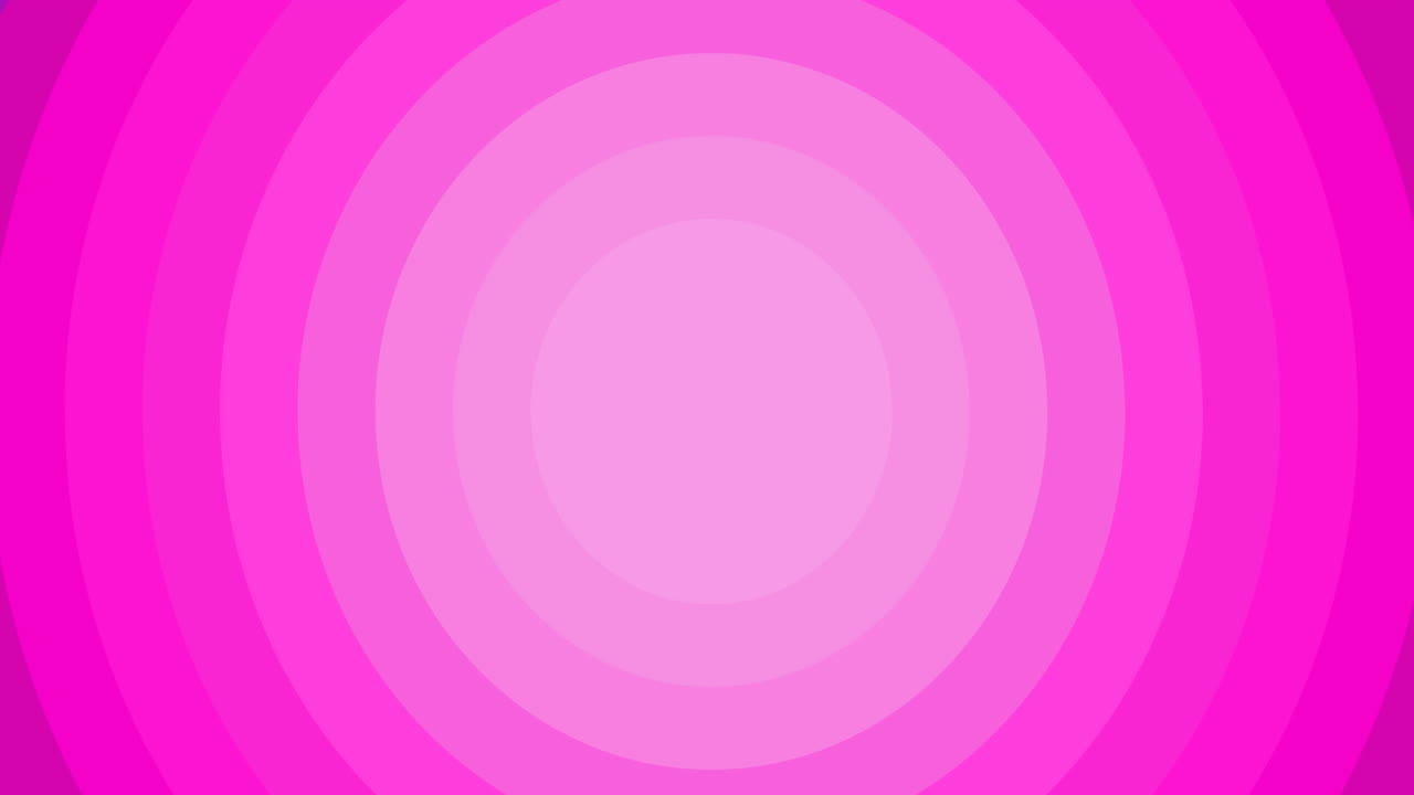 animación de tonos móviles de fondo de círculo concéntrico rosado