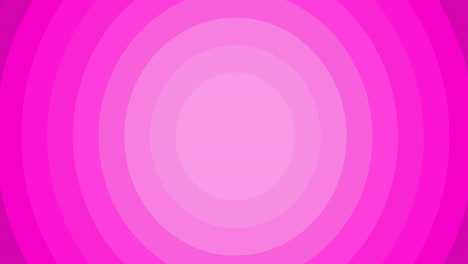 animación de tonos móviles de fondo de círculo concéntrico rosado