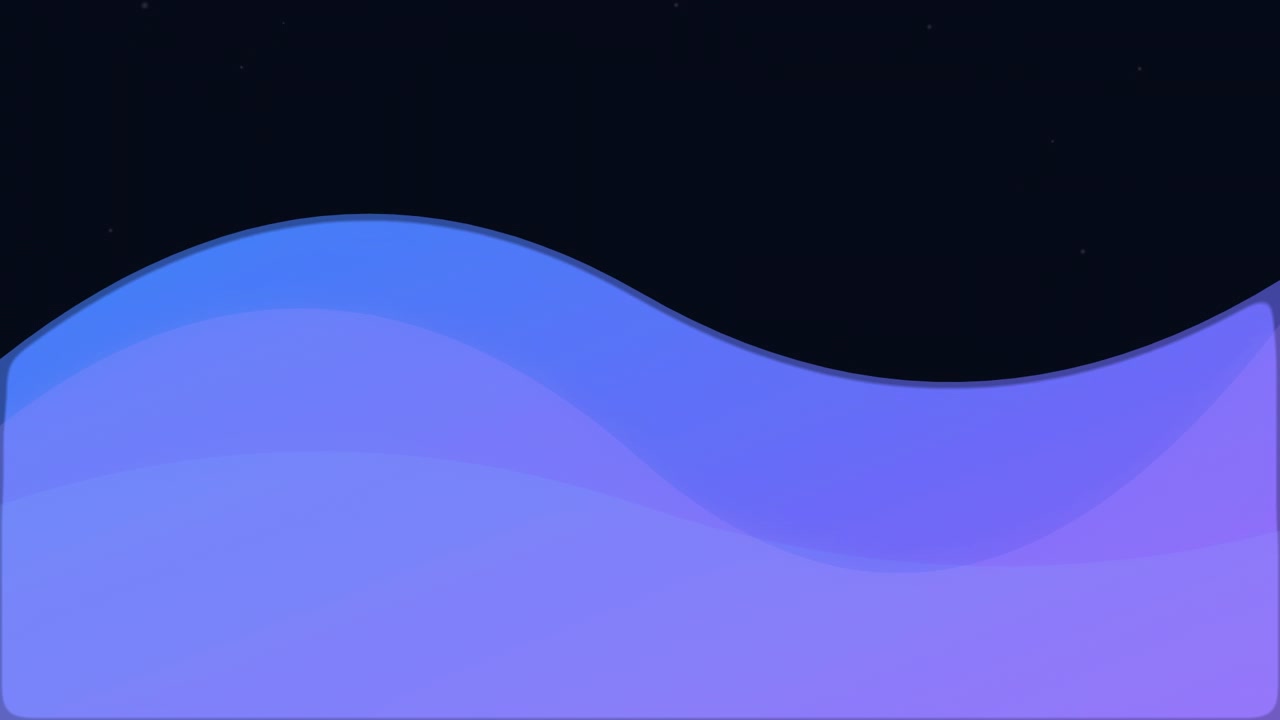 Sfondo astratto in movimento con onde blu e viola morbide