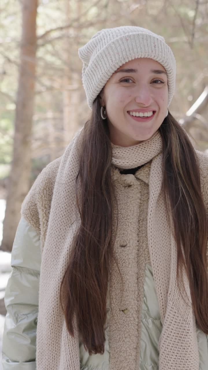 Woman in Winter Fashion