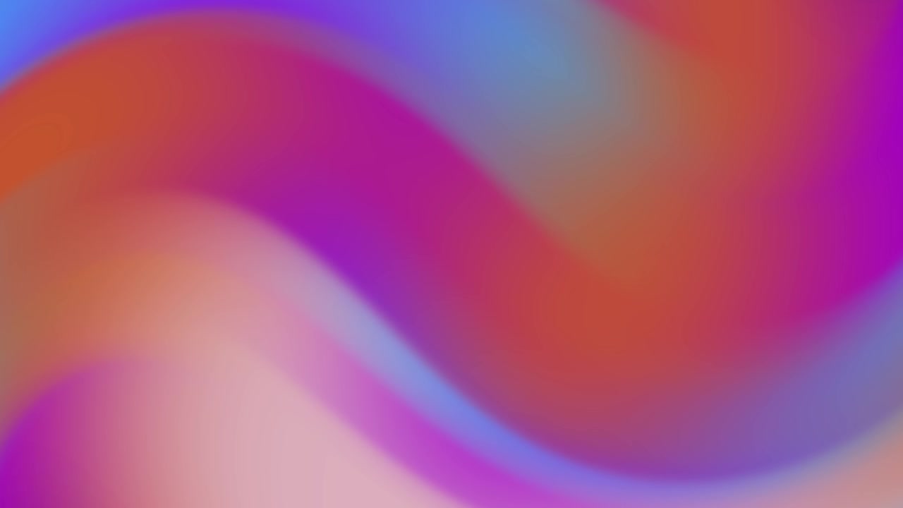 Abstract Vibrant Gradient Background with Flowing Waves