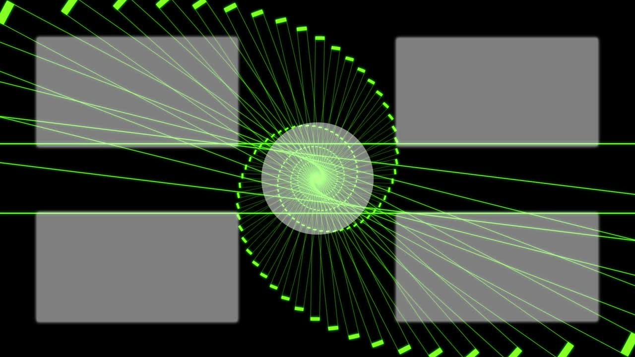 모양 연속 진행 끝 카드 끝 화면 모션 그래픽