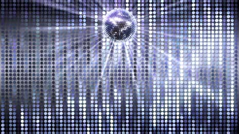 bola de espejo disco luces club de baile fiesta brillo de fondo