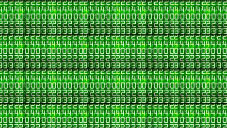 abstract dot glitter sparkle green binary digital code, computer generated seamless loop abstract motion black background, new technology concept