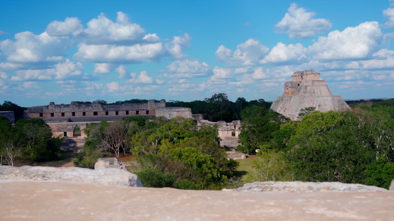 천문대에서 uxmal 유카탄 timelapse