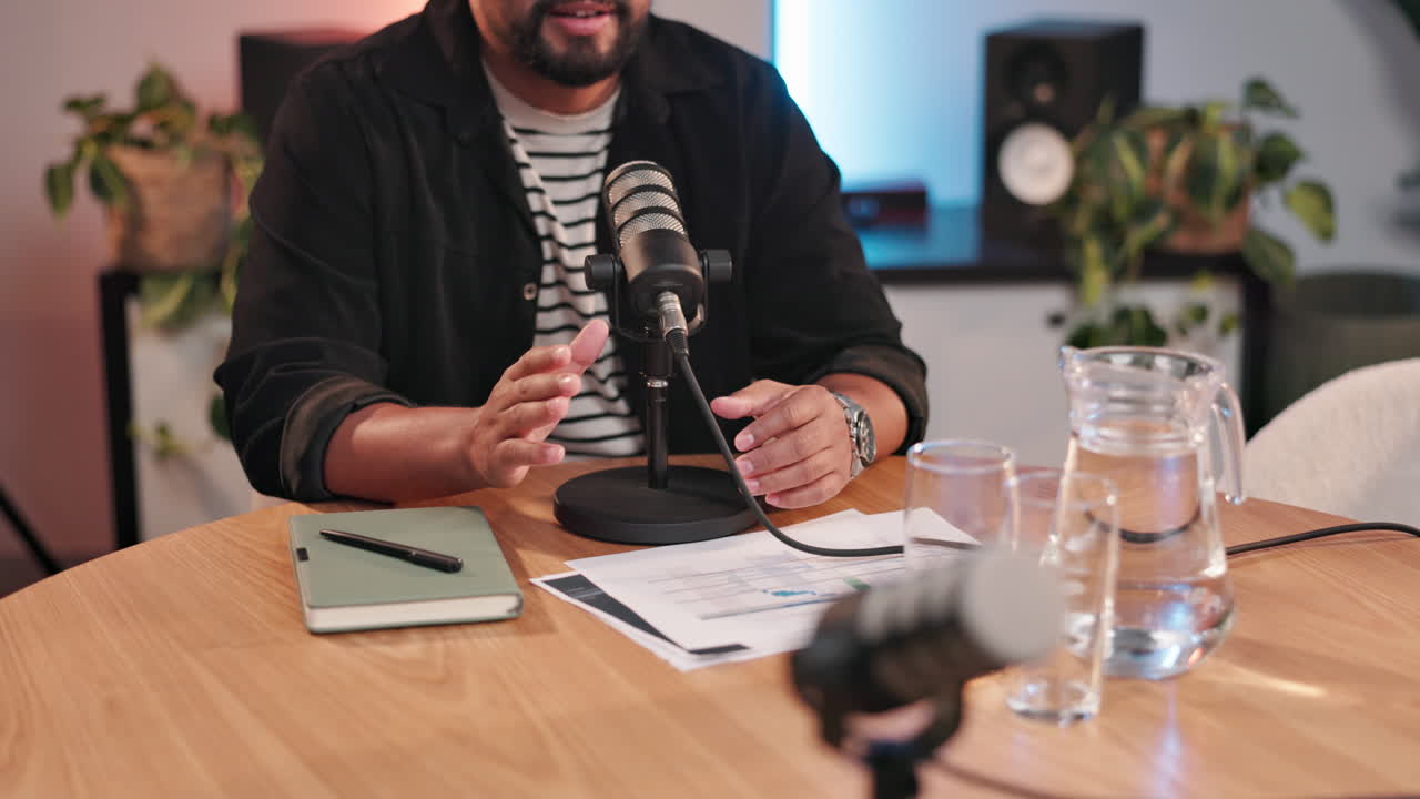 Podcast Recording Session