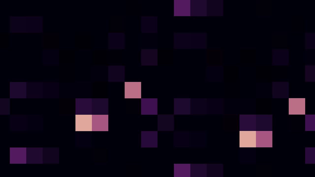 gráficos geométricos cambiantes al azar formas figuras de colores animación de movimiento. triángulos animación de fondo abstracto bucle sin costuras. animación de píxeles pastel fondo buque sin costuras