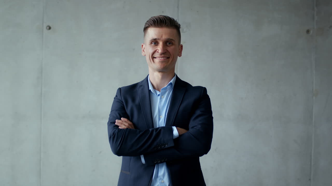 Retrato de un hombre de negocios