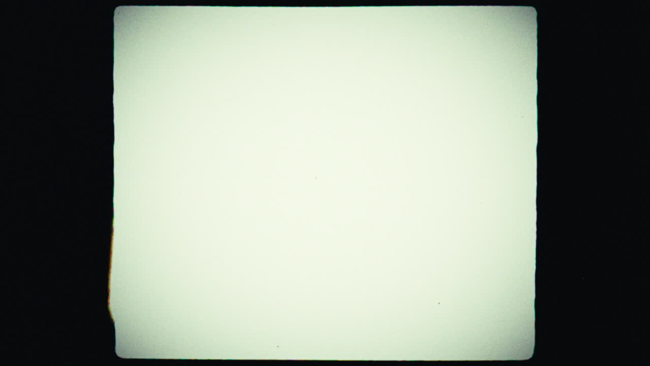 marco de película en blanco