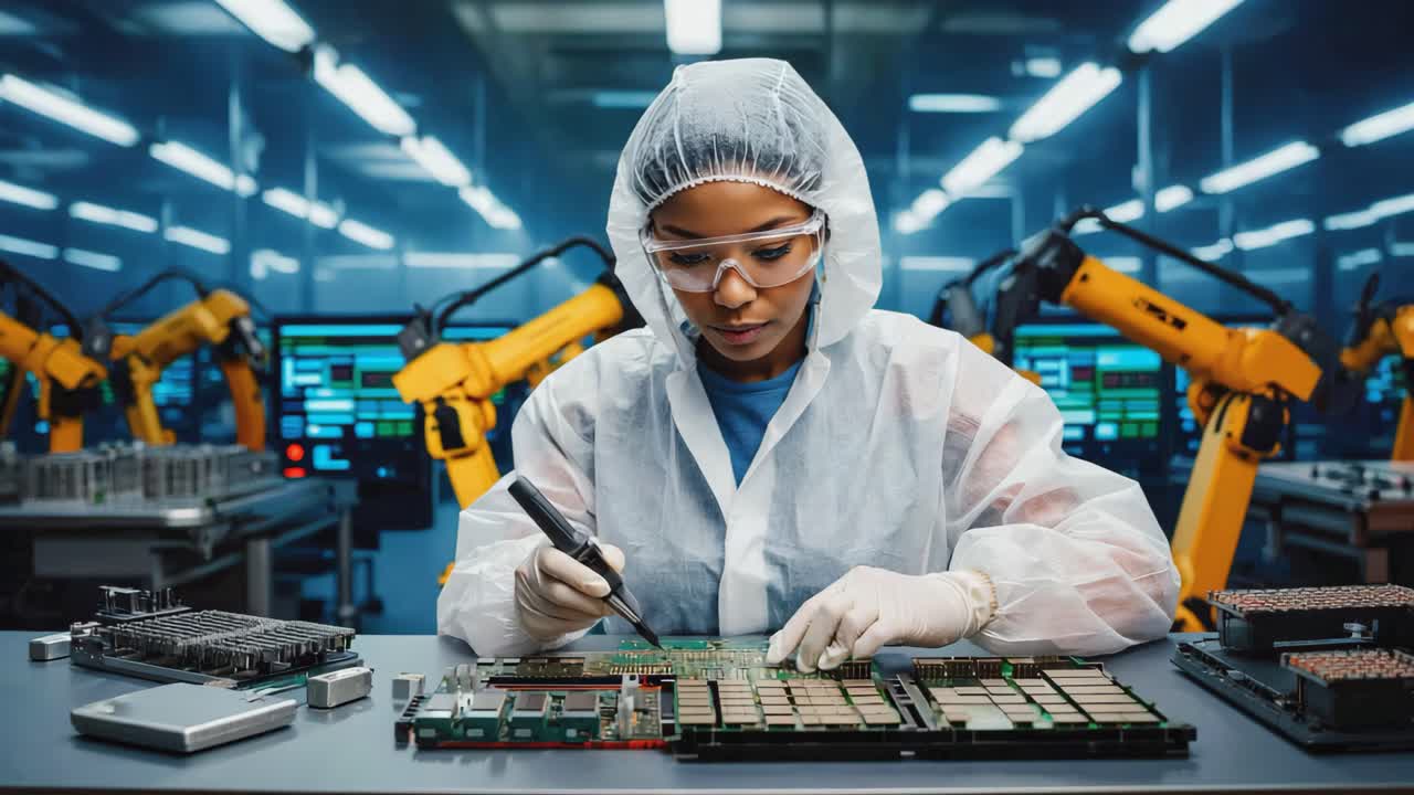 Electronics Manufacturing with Robotic Automation