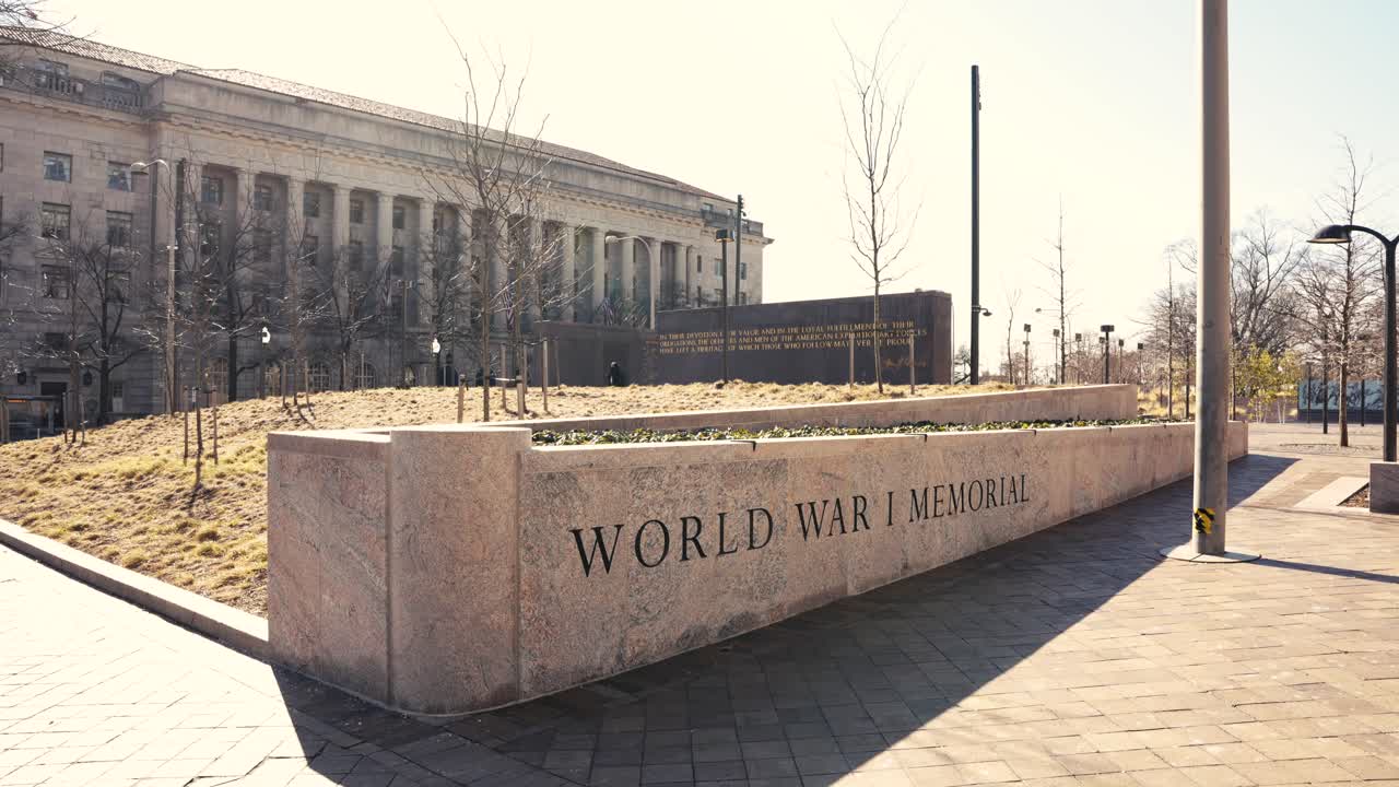 워싱턴 dc의 1차 세계대전 기념관