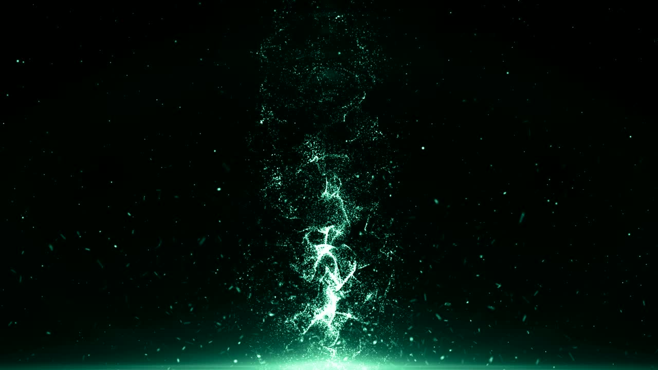 입자 먼지 추상적인 빛 보케 모션 제목 영화적 배경 루프