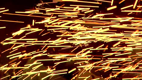 foundry sparks close up 02