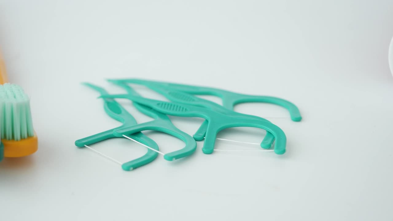 Dental flossers and toothbrushes