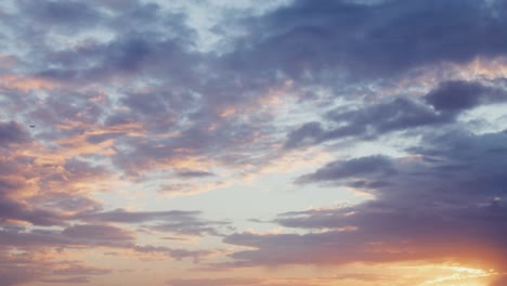 sunset cloudscape