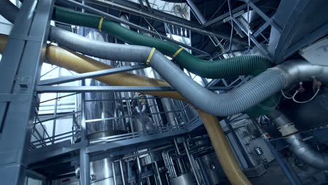 production of dairy products. technological equipment in modern dairy facilities