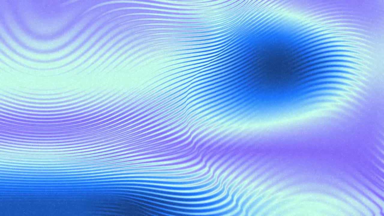 Abstract Psychedelic Gradient Waves with Grainy Texture