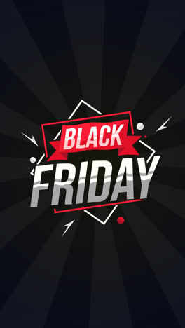 una animación de un fondo de viernes negro
