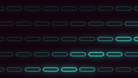 líneas de cuadrícula azul abstracta en fondo oscuro