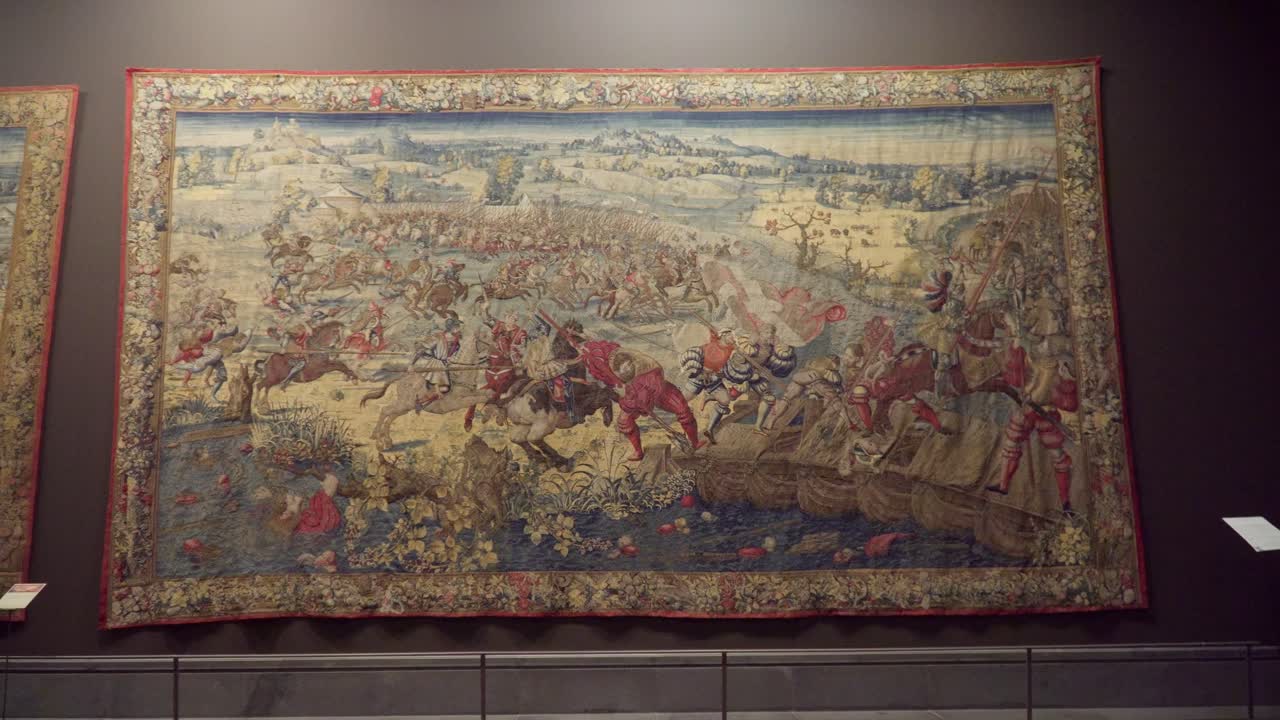 Camera shot of art in Bosco di Capodimonte in Naples, Italy