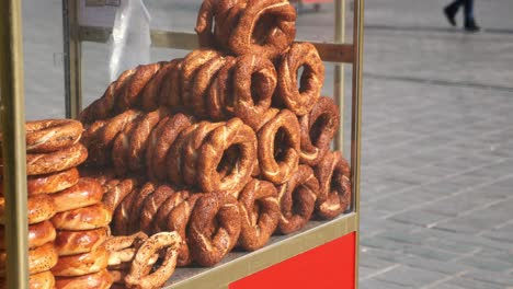 turkish street food - simit