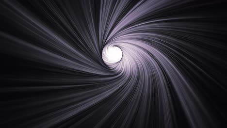 digital wormhole loop in seamless swirling motion. abstract