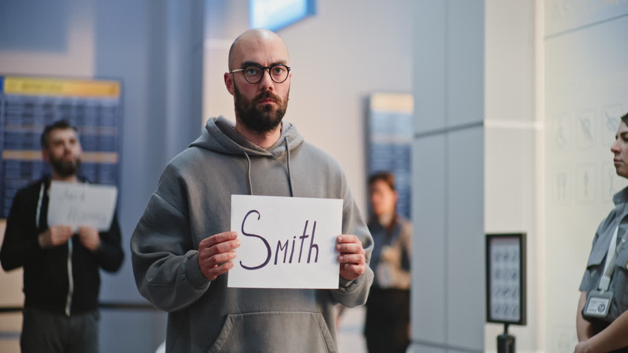 Man Held in Airport Security Line