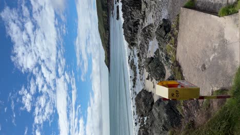 stunning coastal view of irish coastline