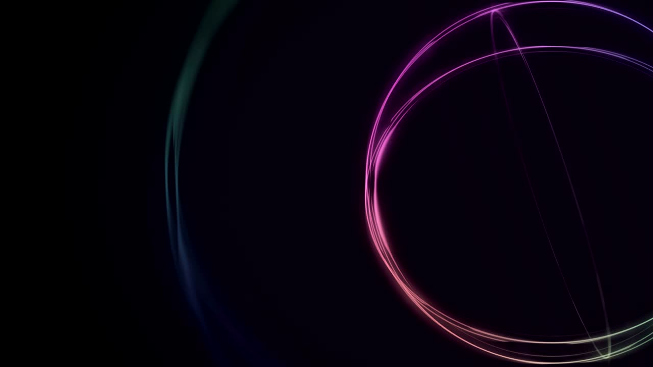 추상적인 배경은 빛을 비추고, 네온 기술의 배경입니다.